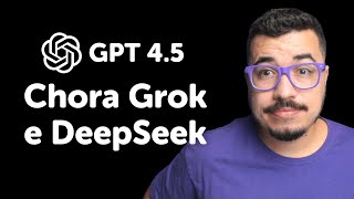 Testei o Novo ChatGPT 4.5 e ele é MUITO Criativo e Persuasivo