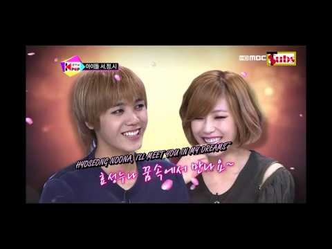 MBLAQ Mir and SECRET Hyosung