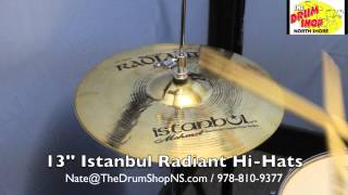Video thumbnail for Istanbul Mehmet Radiant Series Hi-Hats 13'' - The Drum Shop North Shore by Nate Morrison Drums