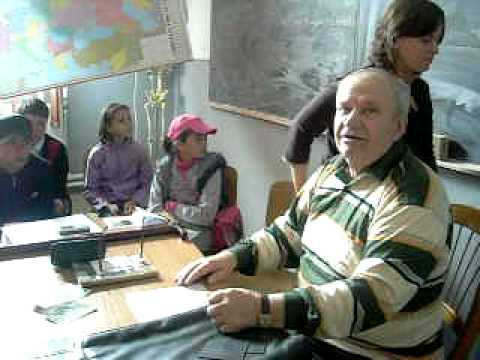 Domnul Cicerone Georgescu - invitatul Cautatorilor de Comori la Leicesti - Arges