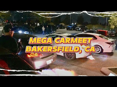 Night Life in Bakersfield Street Cars (Mega Carmeet)