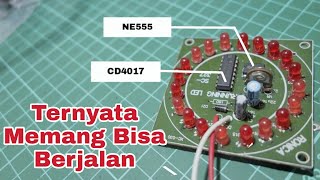 Download lagu 20 LED berjalan, Running LED| CD4017 IC   ic 555 mp3