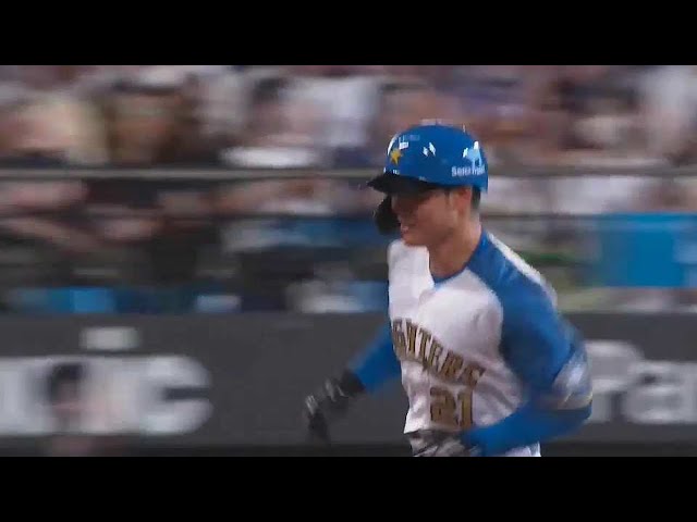 【1回裏】ファイターズ・清宮幸太郎 バックスクリーンへの同点ソロホームラン!! 2023年7月8日 北海道日本ハムファイターズ 対 千葉ロッテマリーンズ
