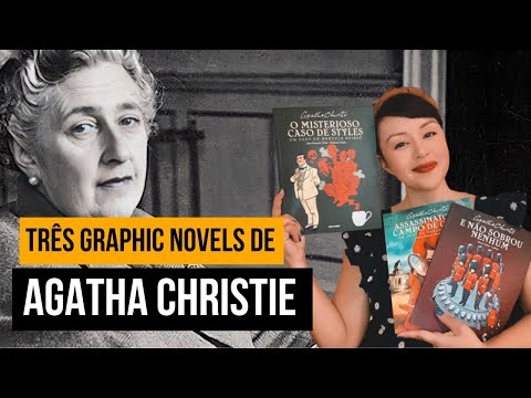 Trs graphic novels lindas de morrer da Agatha Christie