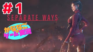 #1【実況】華麗になれない主のSEPARATE WAYS【RE4】