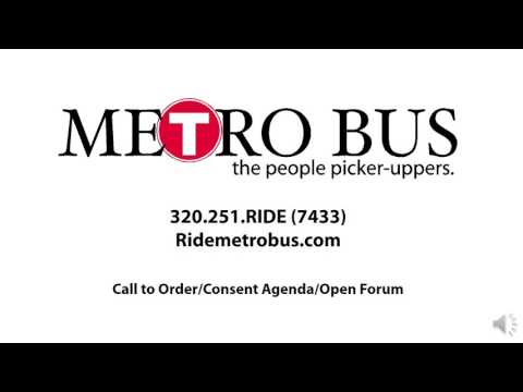 Board Meeting 12/20/16: Call to Order/Consent Agenda/Open Forum