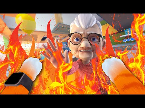 Can I Fix Granny's House After I DESTROYED It? - I Am Cat VR