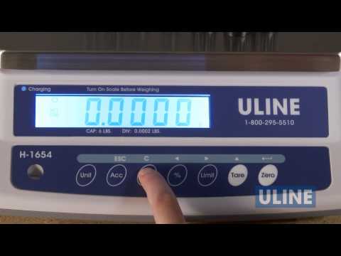 Uline Digital Food Scale - Deluxe, 15 lbs x 0.05 oz H-9984 - Uline
