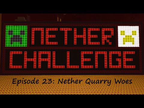 Minecraft: FTB Monster - Nether Challenge Ep 23: Nether Quarry Woes