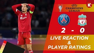 Download lagu REDS EASILY BEATEN IN PARIS | PSG 2-0 LIVERPOOL | LIVE REACTION & PLAYER RATINGS mp3 Download lagu REDS EASILY BEATEN IN PARIS | PSG 2-0 LIVERPOOL | LIVE REACTION & PLAYER RATINGS mp3