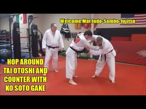 HOP AROUND TAI OTOSHI COUNTER WITH KO SOTO GAKE