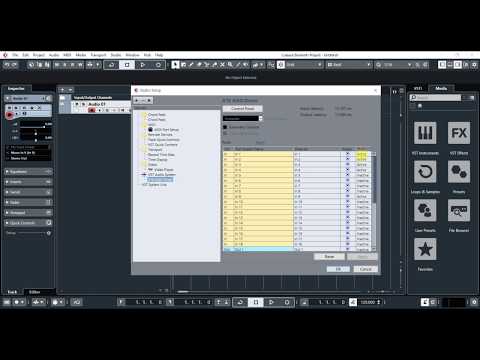 Cubase and the Behringer XR18 as USB Interface for Recording