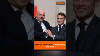 Macron talks about Lebanon aid with Tusk