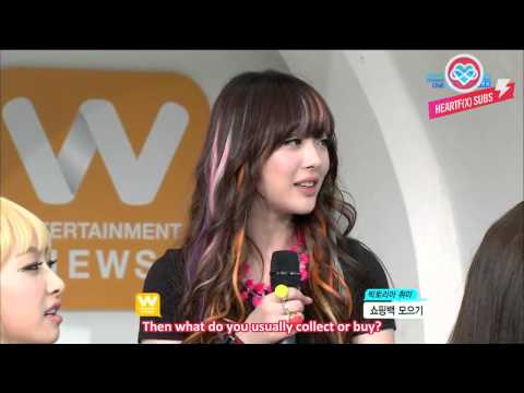 [HeartfxSubs] 120614 Mnet Wide Entertainment News f(x) - Part 2