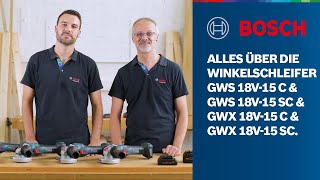 Alles über die Bosch Professional GWS & GWX BITURBO Brushless Winkelschleifer
