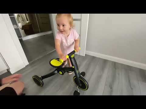 Трехколесный велосипед 3 в 1 Kinderkraft 4TRIKE black volt, арт. 300198