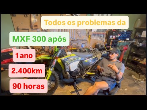 MXF after 1 year, 2400km and 90 hours.