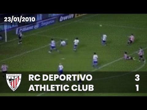 ⚽️ [Liga 09/10] J19 I RC Deportivo 3 - Athletic Club 1 I LABURPENA