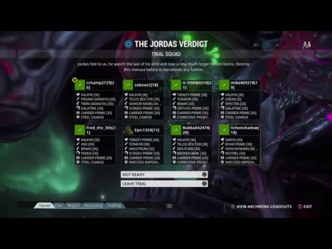 Warframe The jordas verdict raid 2016