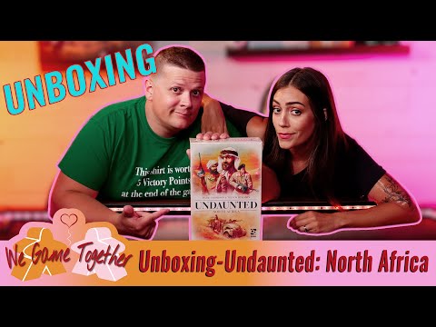 Board Game Unboxing of Undaunted North Africa