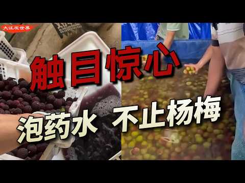 We don't even eat them ourselves! Fujian \chemical-soaked bayberries\ exposed! The dark side of t...