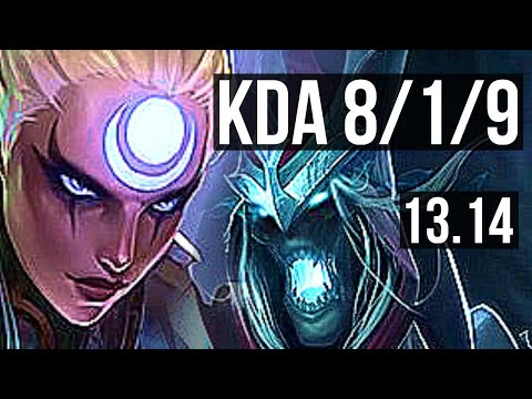 DIANA vs KARTHUS (MID) | 3.2M mastery, 8/1/9, 2300+ games | EUW Grandmaster | 13.14