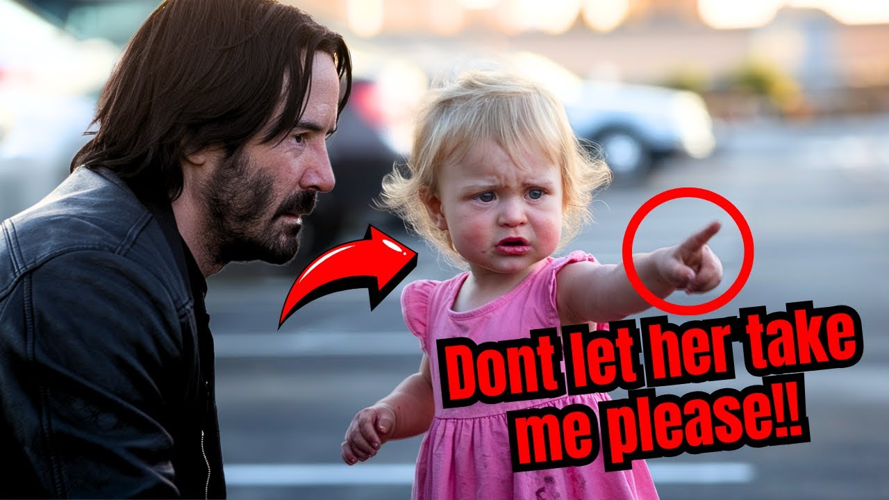 The girl approaches Keanu Reeves and says 3 WORDS, he immediately calls for helps!