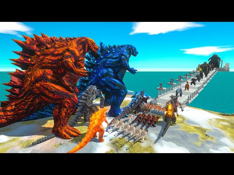 Ice Godzilla Or Fire Godzilla Who can defeat 10 level of Kaiju Ranked From Weakest To Strongest