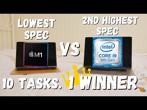 WHICH ONE WINS? M1 MacBook Air vs. Intel MacBook Pro 16-inch