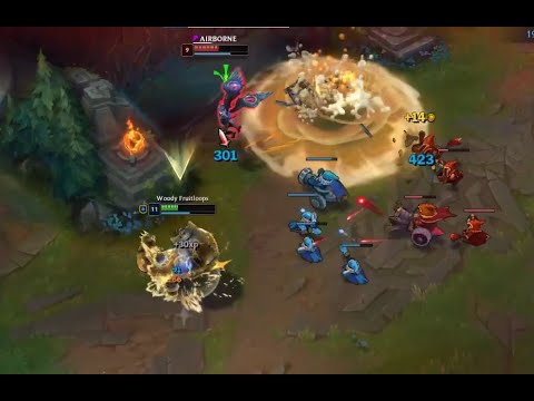 Lvl 11 Gragas vs Lvl 9 Kayle