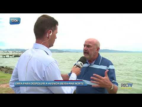Obra para despoluir a Avenida Beira-Mar Norte vai sair do papel