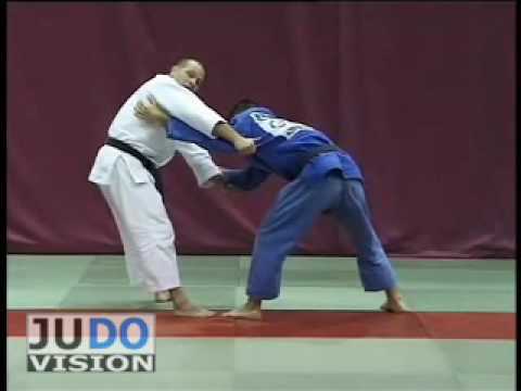 JUDO TECHNIQUES: Richard Trautmann - Kibisu Gaeshi