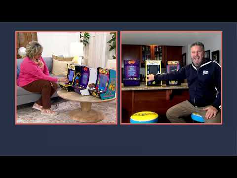 Arcade1Up CounterCade 5 Game Retro Tabletop Arcade Machine on QVC