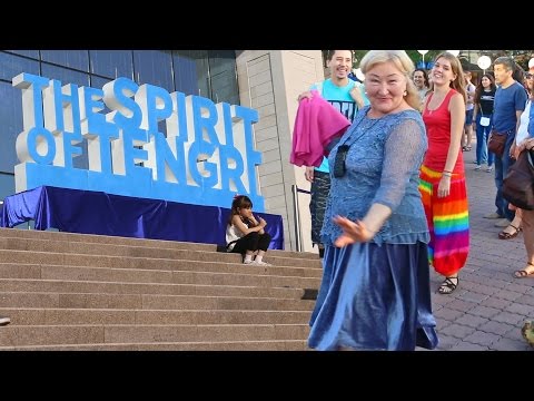 Spirit of Tengri 2016 - Audience participation at a music festival in Almaty, Kazakhstan