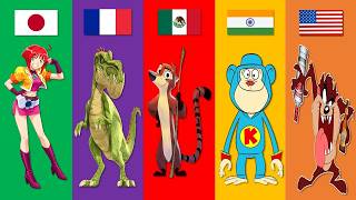 Cartoons From Different Countries | Pt.132