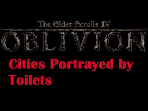 Oblivion Cities Portrayed by Toilets