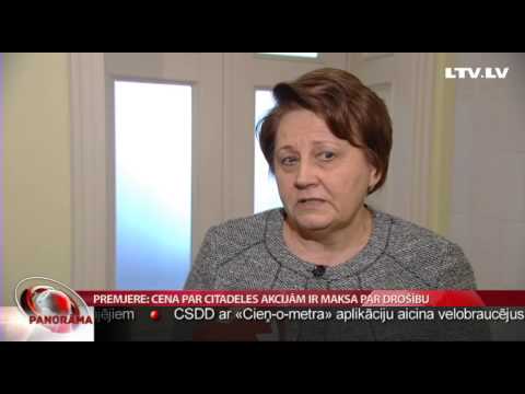 Premjere: cena par Citadeles akcijām ir maksa par drošību