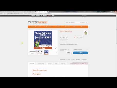 How To Show Price As Free In Magento