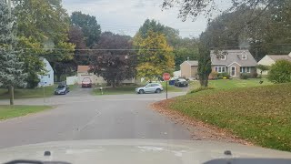 DRIVING AROUND TOWN OF CAMILLUS/FAIRMOUNT NEW YORK NEIGHBORHOODS 