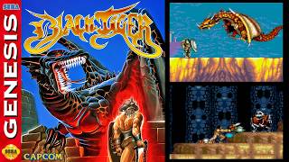 Black Tiger MD | Native Homebrew Port for Sega Genesis | Full Gameplay