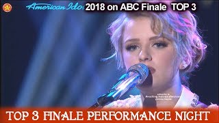 Maddie Poppe sings Original  “Don&#39;t Ever Let Your Children Grew Up”  American Idol 2018 Finale Top 3