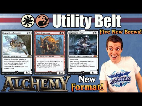 (Alchemy: Innistrad) ⚪🔴 Utility Belt - We Can Slice! Dice! Make Julienne Fries! Five New Brews 🧪