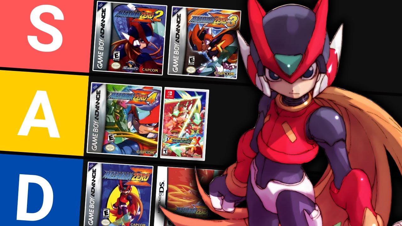 Every Mega Man Zero Game Ranked