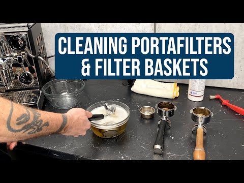 Espresso Machine Maintenance: Cleaning Portafilters & Filter Baskets