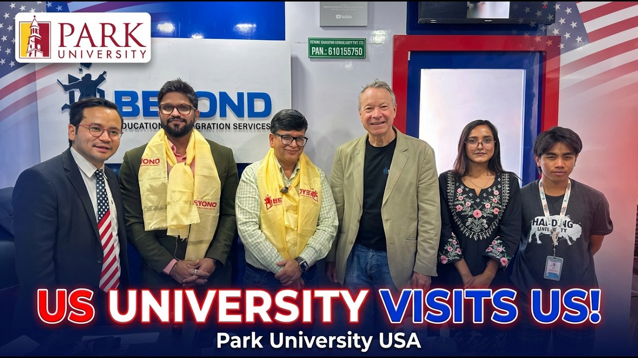 EXCLUSIVE: Park University USA Visits Our Office | Everything International Students Must Know