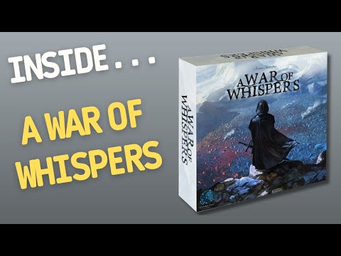 A WAR OF WHISPERS Board Game | Inside #34