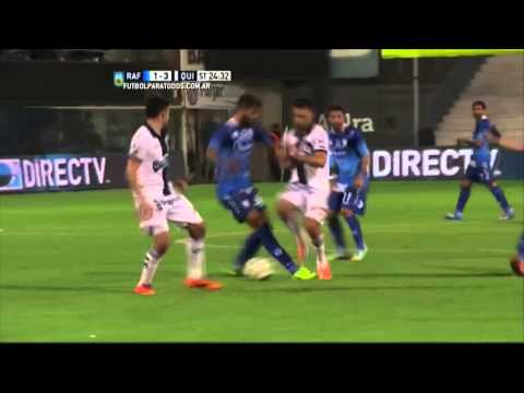 Gol de Bieler. Rafaela 1 - Quilmes 4. Fecha 23. Primera División 2015. FPT.