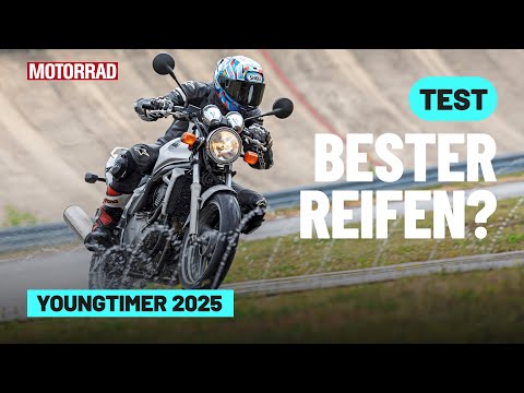 Youngtimer Motorrad-Reifentest 2025: Michelin vs. Bridgestone, Conti, Dunlop & Mitas