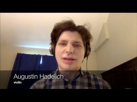 Weekly Interlude with SCMS: Augustin Hadelich