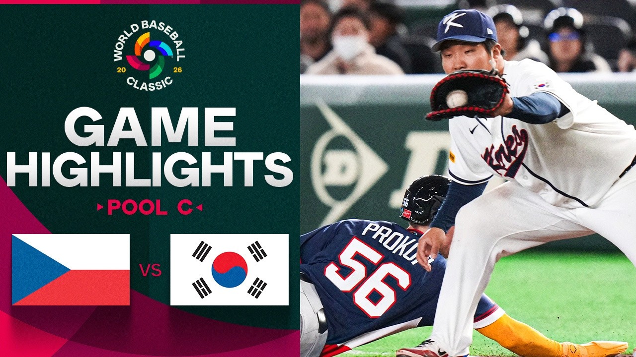 Czechia vs. Korea 2026 World Baseball Classic | Game Highlights